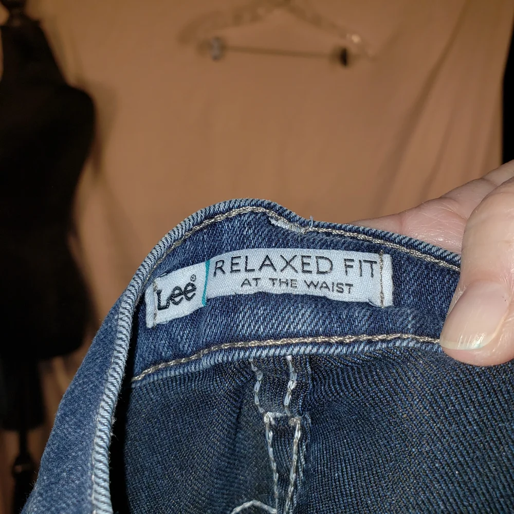 Lee Relaxed Fit Denim Blue Straight Leg Women's Jeans - 10 Short - Picture 6 of 6